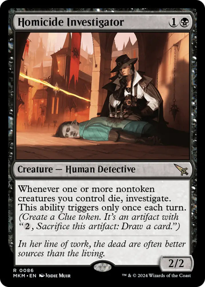 Homicide Investigator [Murders at Karlov Manor] - MTG Single