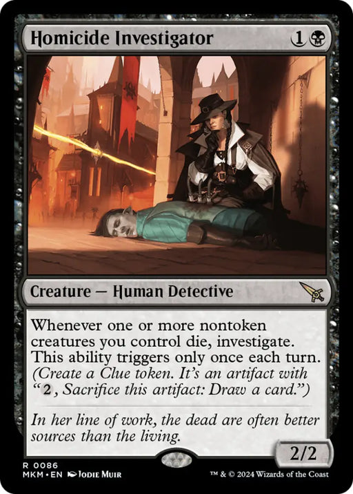 Homicide Investigator [Murders at Karlov Manor] - MTG Single