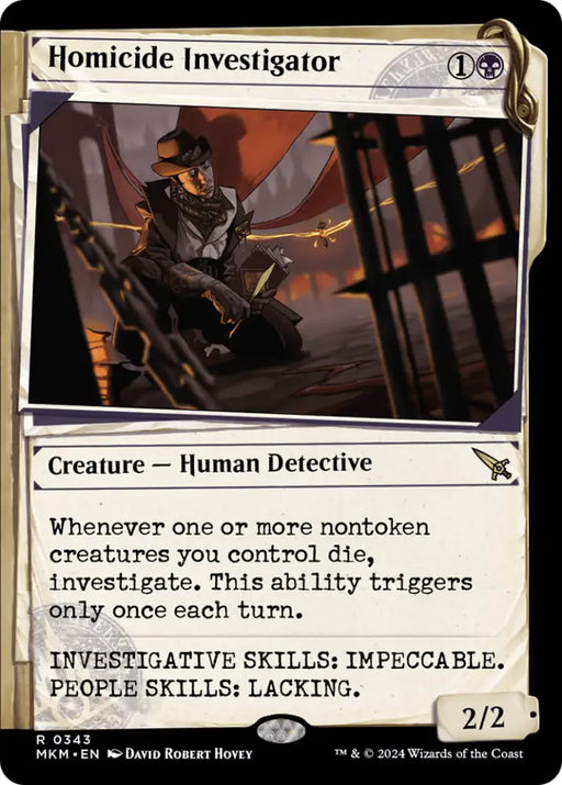 Homicide Investigator (Showcase) [Murders at Karlov Manor] - MTG Single