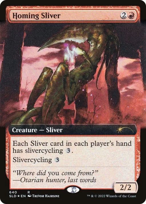 Homing Sliver (Extended Art) [Secret Lair Drop Promos] - MTG Single