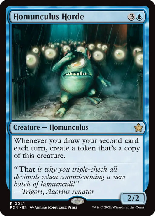 Homunculus Horde [Foundations] - MTG Single