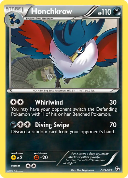 Honchkrow (73/124) [Black & White: Dragons Exalted] - Pokemon Single