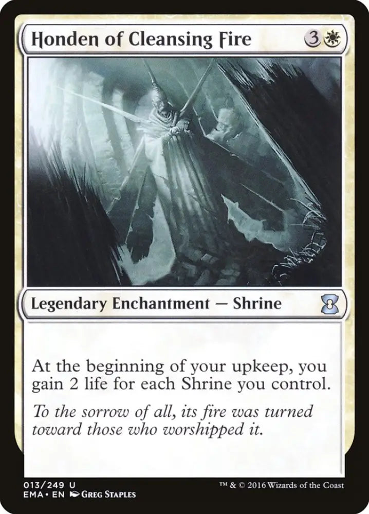 Honden of Cleansing Fire [Eternal Masters] - MTG Single