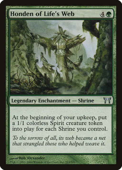 Honden of Life’s Web [Champions of Kamigawa] - MTG Single