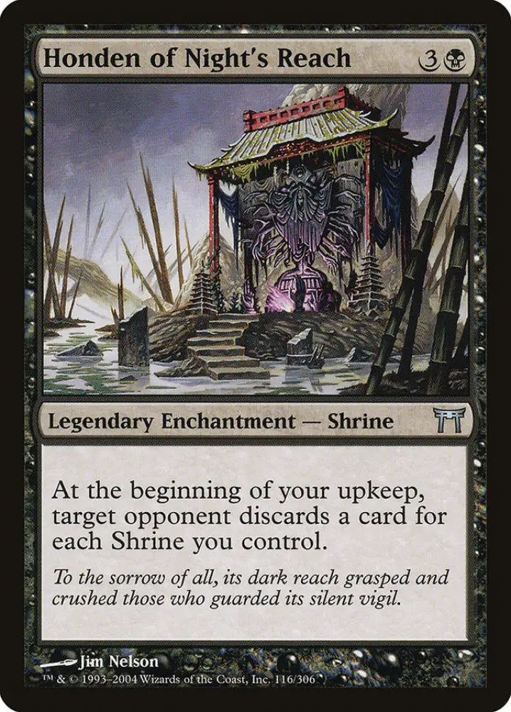 Honden of Night’s Reach [Champions of Kamigawa] - MTG Single