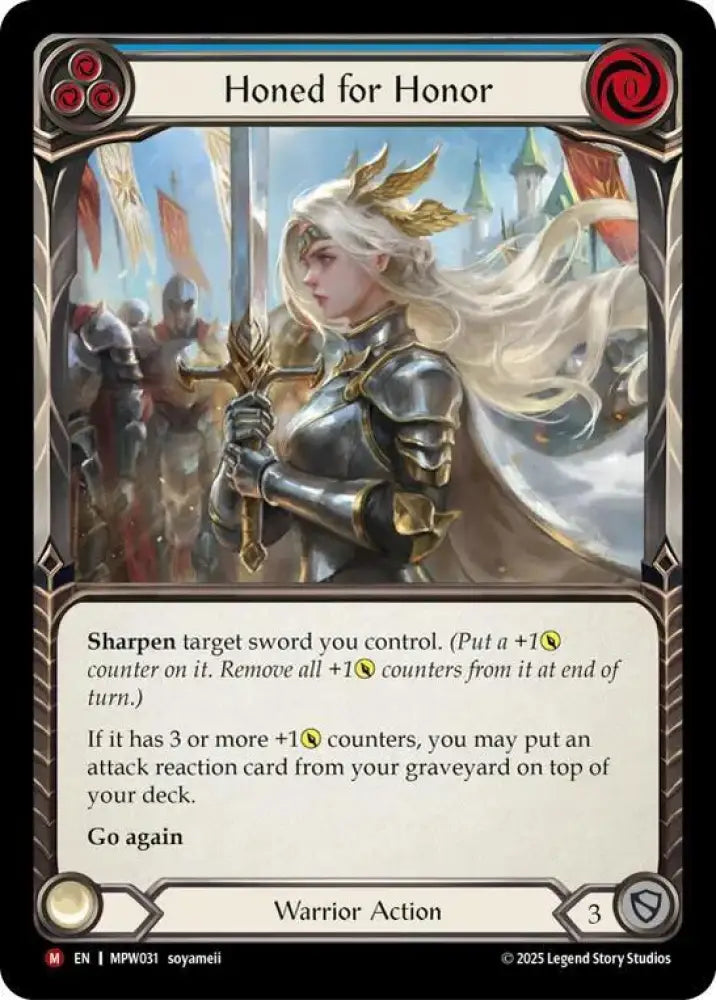 Honed for Honor (MPW031) [Mastery Pack Warrior]