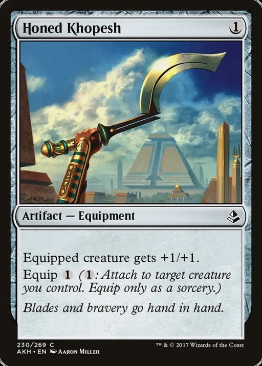 Honed Khopesh [Amonkhet] - MTG Single