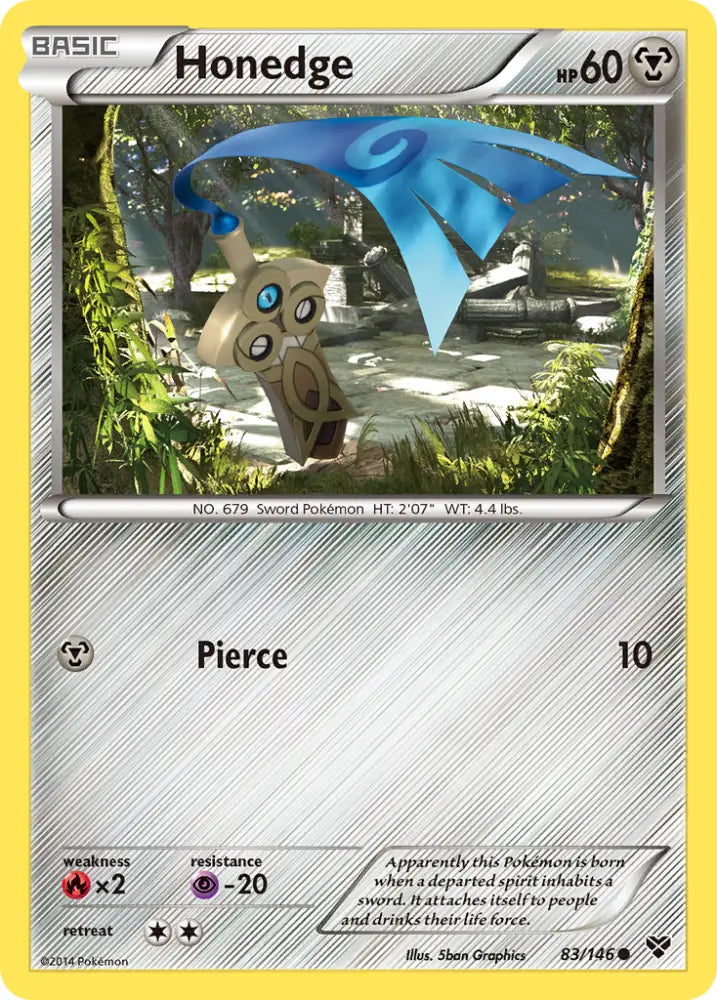 Honedge (83/146) [XY: Base Set] - Pokemon Single