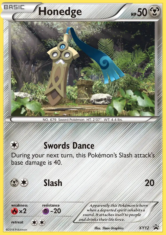 Honedge (XY12) [XY: Black Star Promos] - Pokemon Single