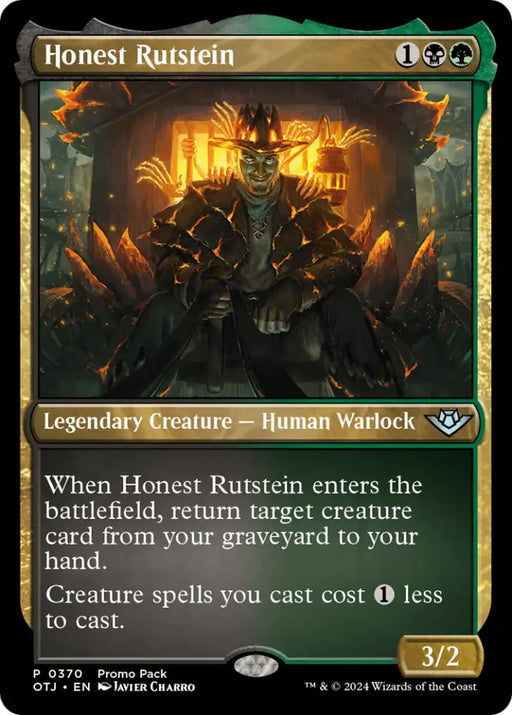 Honest Rutstein (Promo Pack) [Outlaws of Thunder Junction Promos] - MTG Single