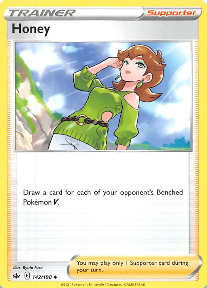 Honey (142/198) [Sword & Shield: Chilling Reign] - Pokemon Single