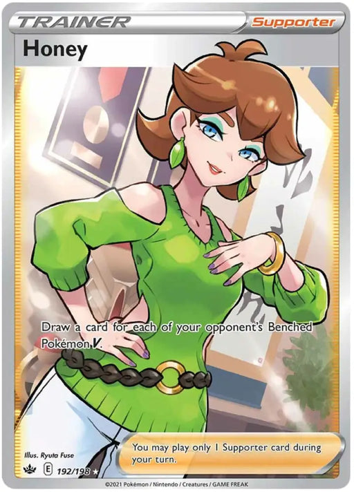 Honey (192/198) [Sword & Shield: Chilling Reign] - Pokemon Single