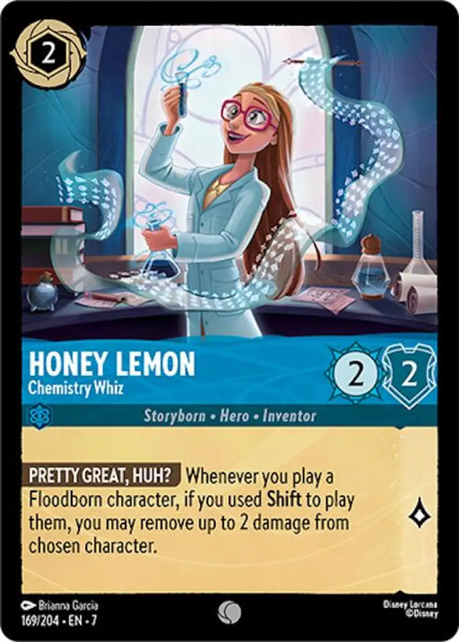 Honey Lemon - Chemistry Whiz (169/204) [Archazia’s Island] - Lorcana Single