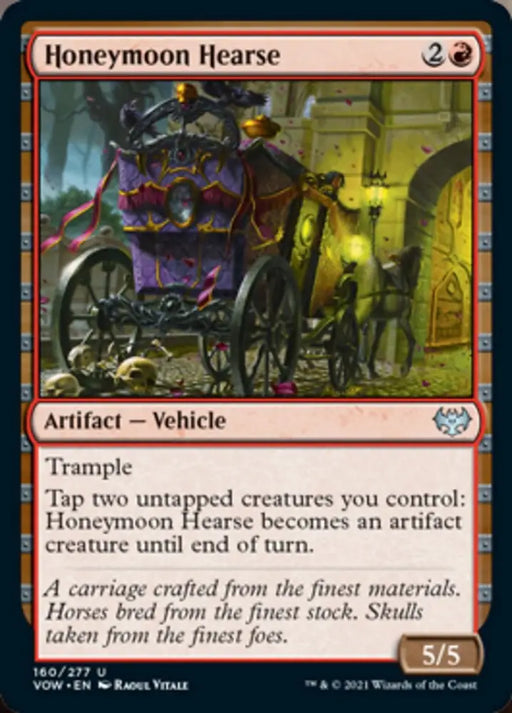 Honeymoon Hearse [Innistrad: Crimson Vow] - MTG Single