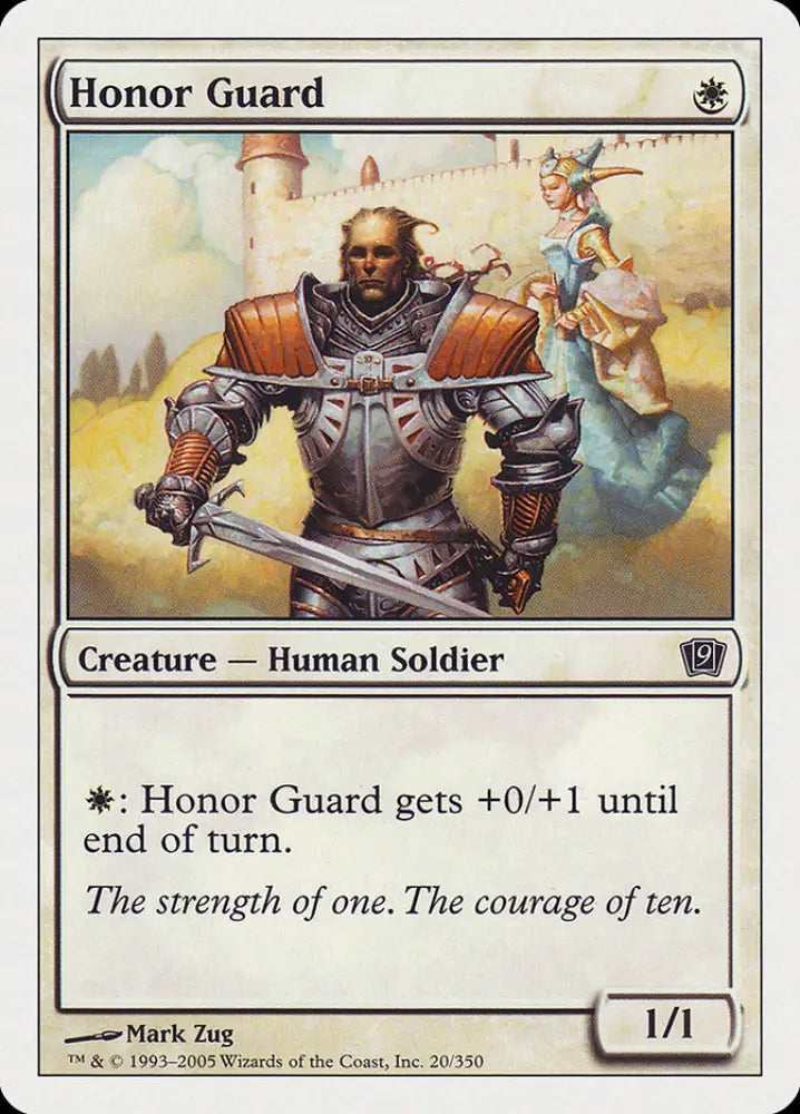 Honor Guard [Ninth Edition] - MTG Single