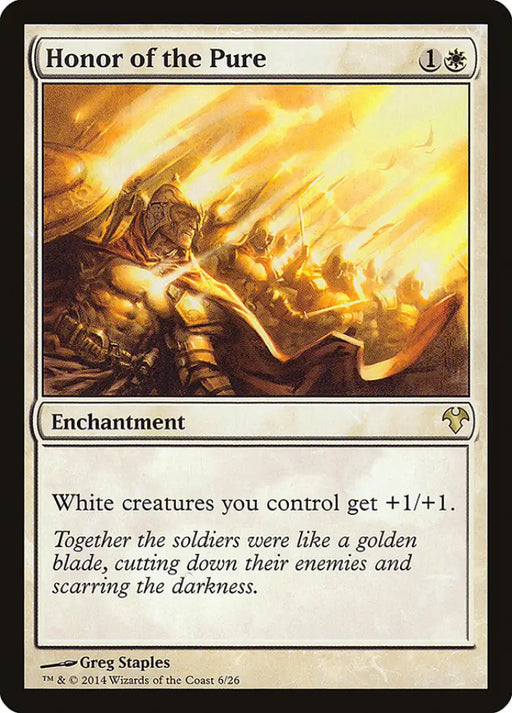 Honor of the Pure [Modern Event Deck 2014] - MTG Single