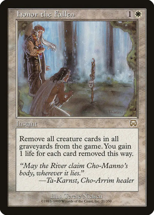 Honor the Fallen [Mercadian Masques] - MTG Single