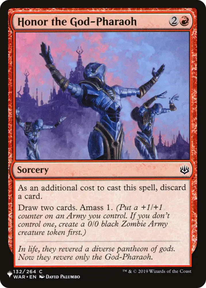 Honor the God-Pharaoh [The List] - MTG Single