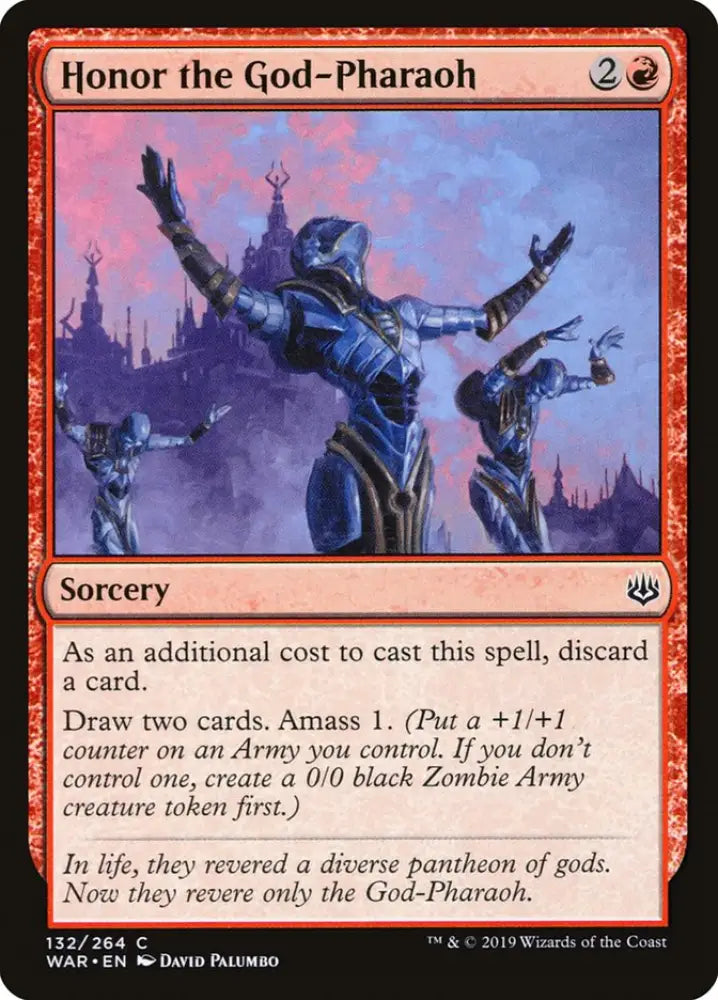 Honor the God-Pharaoh [War of the Spark] - MTG Single