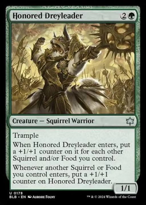Honored Dreyleader [Bloomburrow] - MTG Single