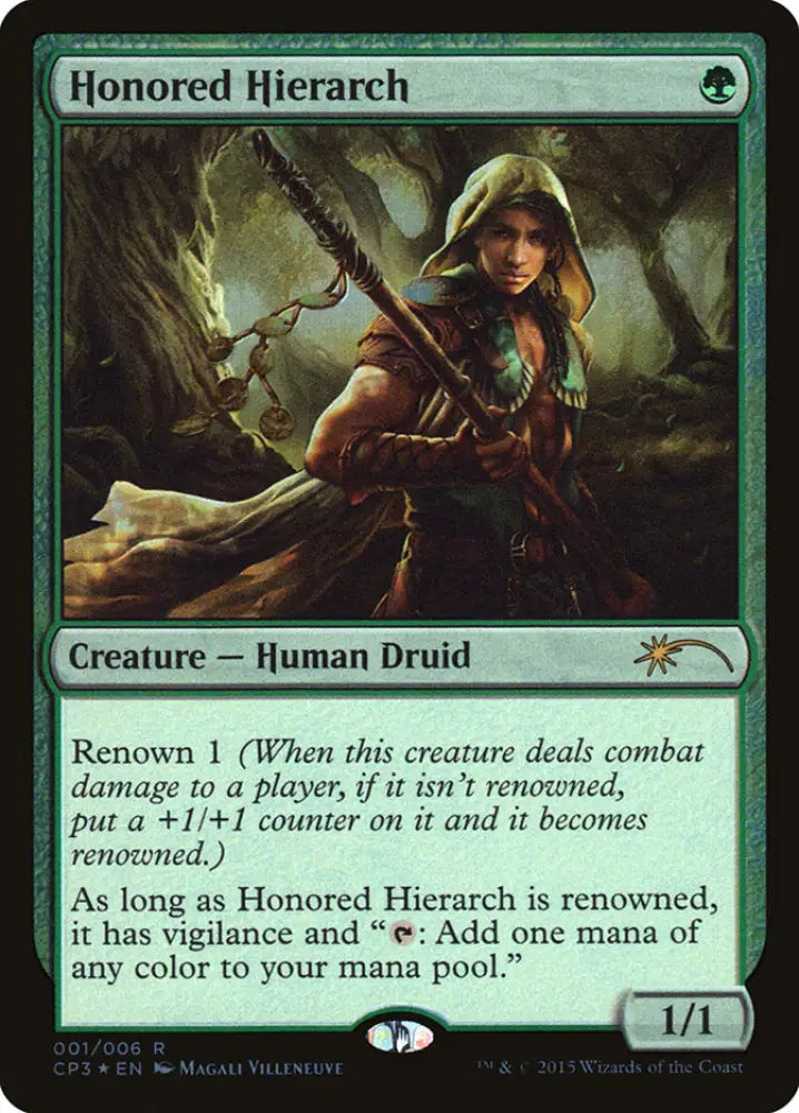 Honored Hierarch [Magic Origins Clash Pack] - MTG Single