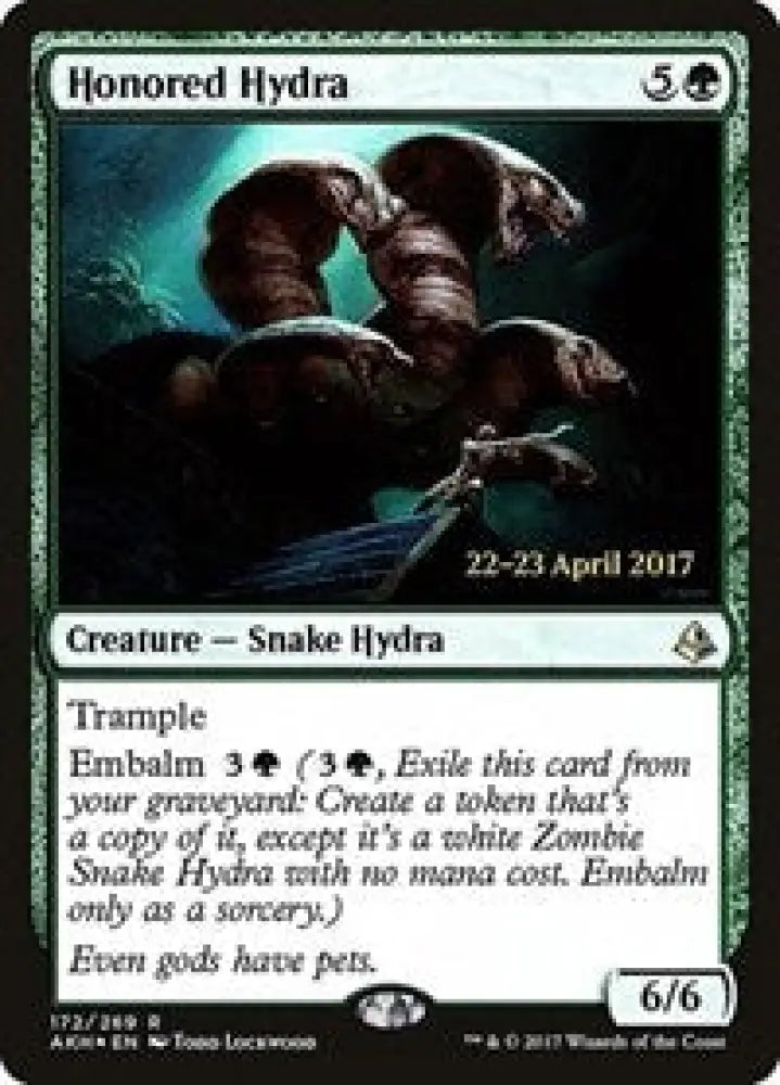 Honored Hydra (172) [Prerelease Cards]