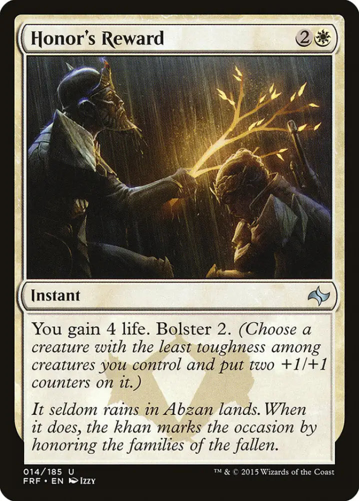 Honor’s Reward [Fate Reforged] - MTG Single