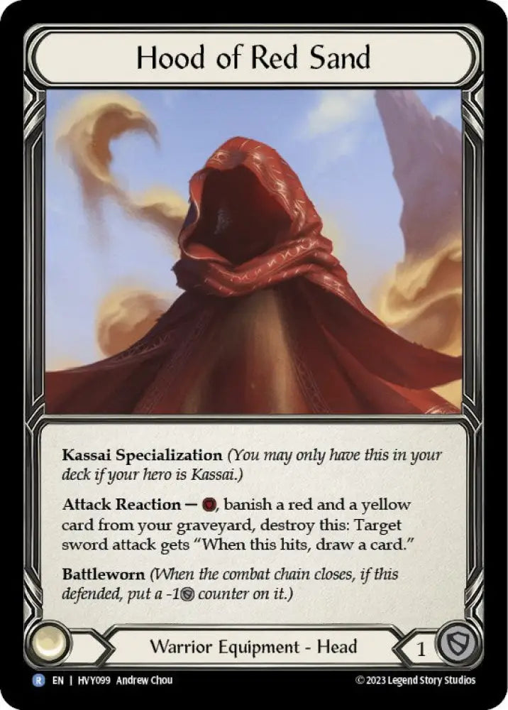 Hood of the Red Sand [Heavy Hitters] - Flesh And Blood Single