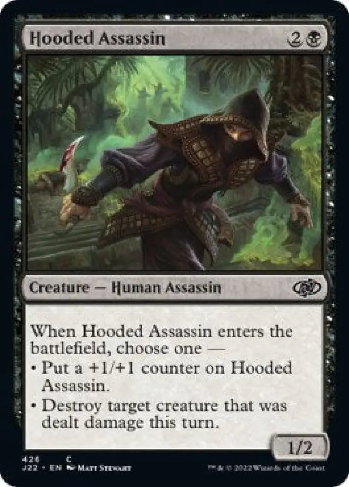 Hooded Assassin [Jumpstart 2022] - MTG Single