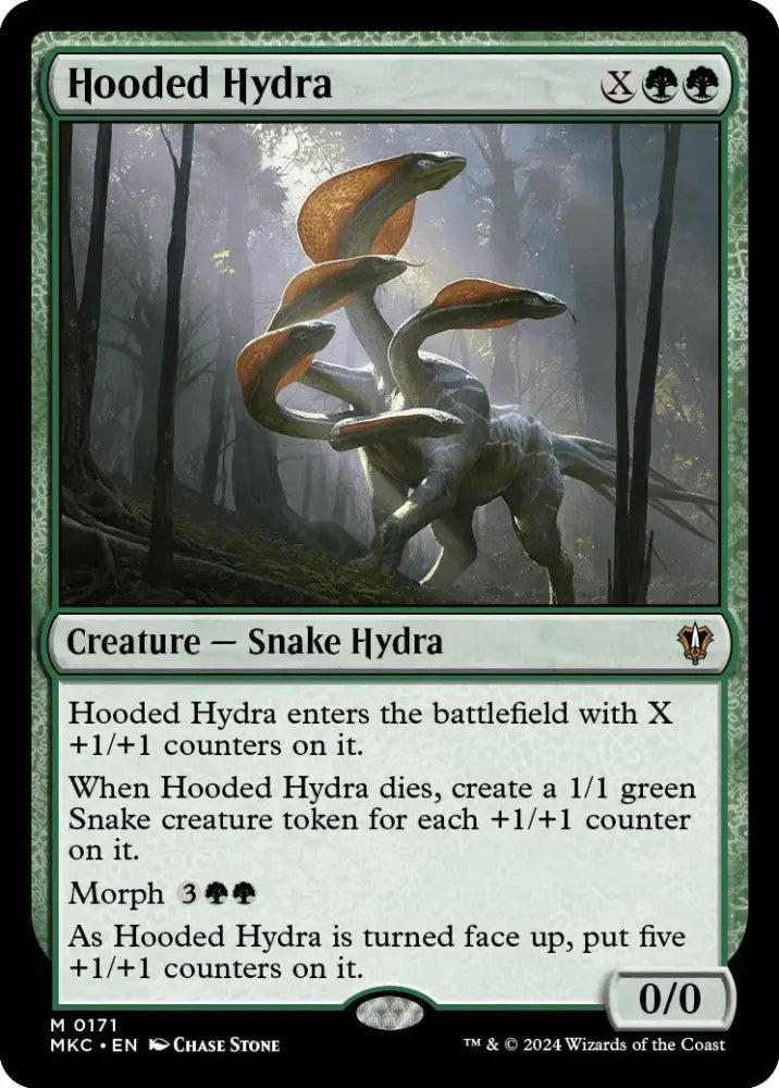 Hooded Hydra [Murders at Karlov Manor Commander] - MTG Single