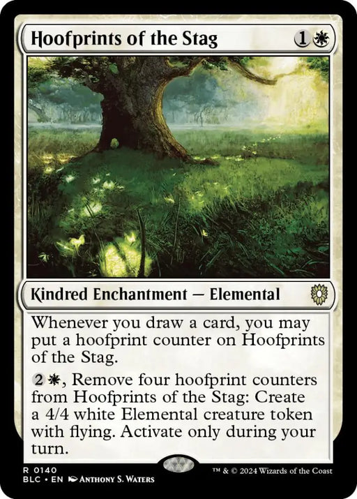 Hoofprints of the Stag [Bloomburrow Commander] - MTG Single