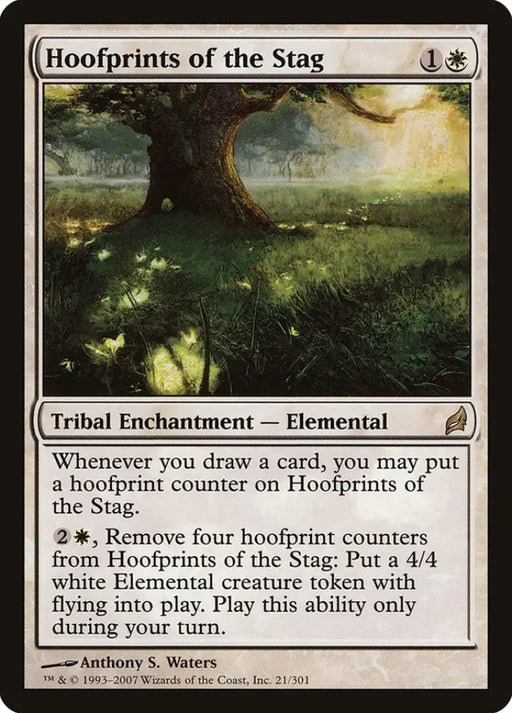 Hoofprints of the Stag [Lorwyn] - MTG Single