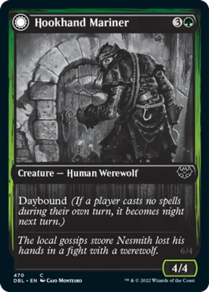 Hookhand Mariner // Riphook Raider [Innistrad: Double Feature] - MTG Single