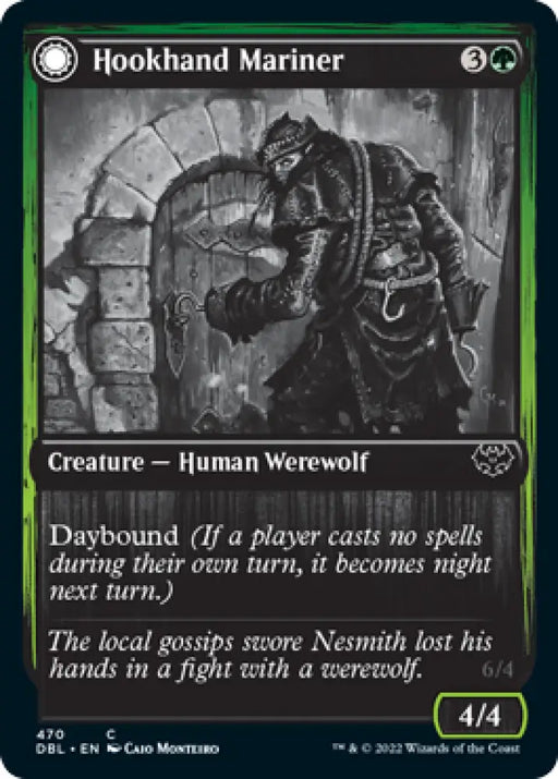 Hookhand Mariner // Riphook Raider [Innistrad: Double Feature] - MTG Single