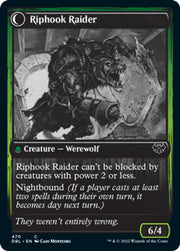 Hookhand Mariner // Riphook Raider [Innistrad: Double Feature] - MTG Single