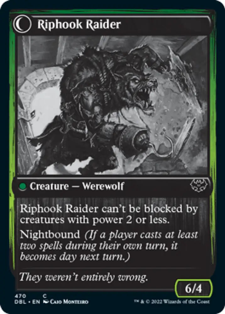 Hookhand Mariner // Riphook Raider [Innistrad: Double Feature] - MTG Single