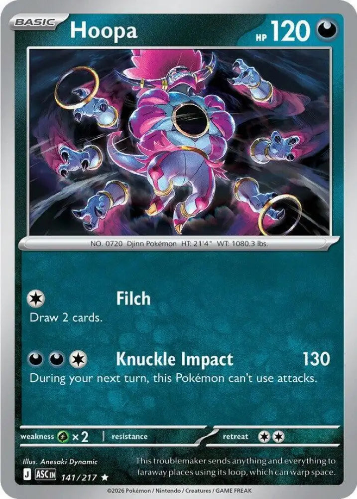 Hoopa (141/217) [ME: Ascended Heroes]