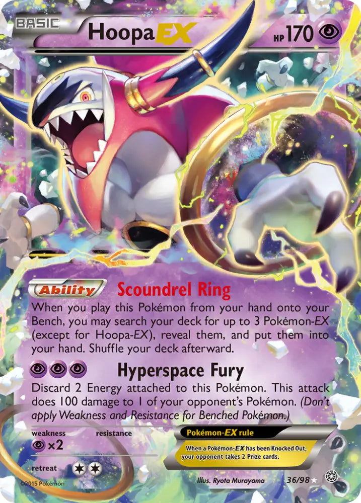 Hoopa EX (36/98) [XY: Ancient Origins] - Pokemon Single