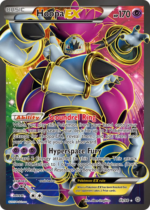 Hoopa EX (89/98) [XY: Ancient Origins] - Pokemon Single