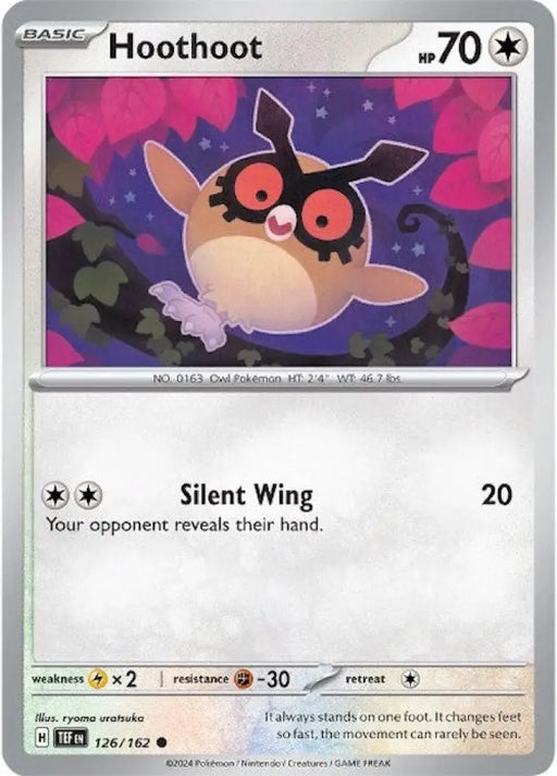 Hoothoot (126/162) [Scarlet & Violet: Temporal Forces] - Pokemon Single