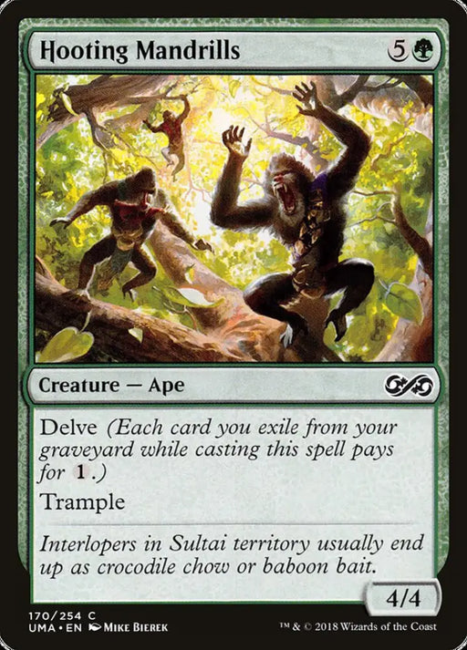 Hooting Mandrills [Ultimate Masters] - MTG Single