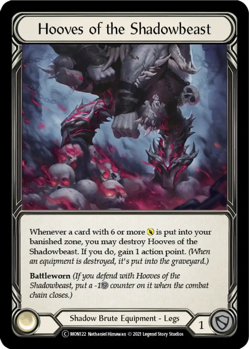 Hooves of the Shadowbeast [Monarch Unlimited] Unlimited Normal - Flesh And Blood Single