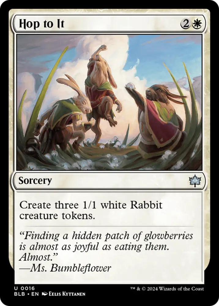 Hop to It [Bloomburrow] - MTG Single