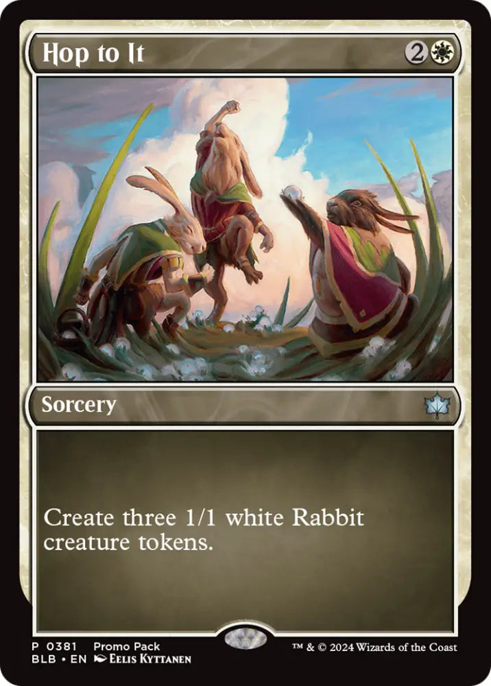 Hop to It [Bloomburrow Promos] - MTG Single