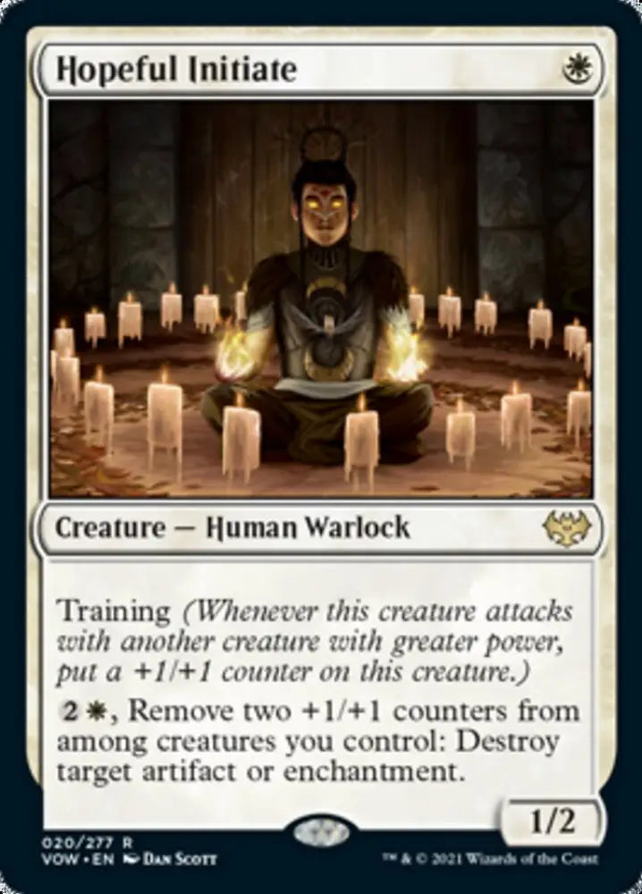 Hopeful Initiate [Innistrad: Crimson Vow] - MTG Single