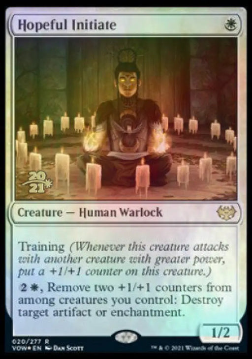 Hopeful Initiate [Innistrad: Crimson Vow Prerelease Promos] - MTG Single