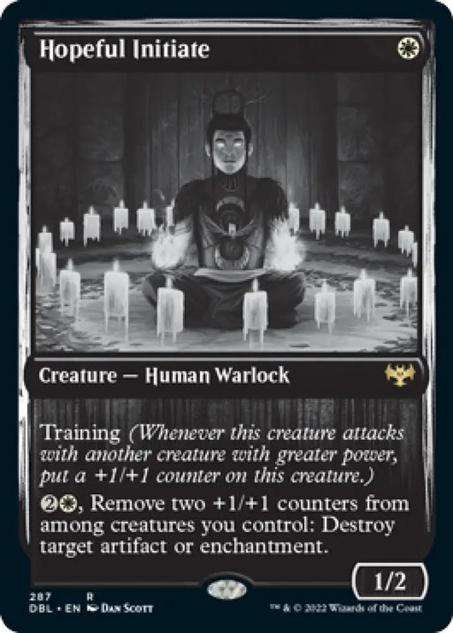 Hopeful Initiate [Innistrad: Double Feature] - MTG Single