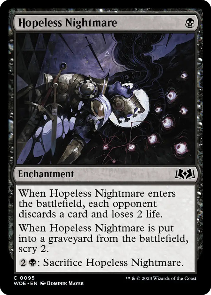 Hopeless Nightmare [Wilds of Eldraine] - MTG Single
