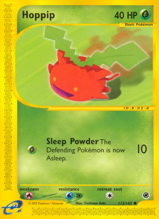Hoppip (112/165) [Expedition: Base Set] - Pokemon Single