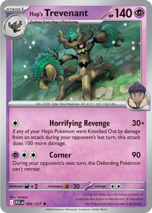 Hop's Trevenant - 096/217 [ME: Ascended Heroes]